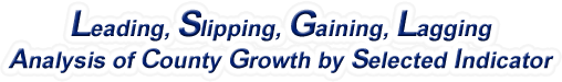 Arkansas - LSGL Analysis of County Growth by Selected Indicator, 1969-2022